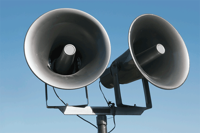 Loud Speakers for Emergency Communication