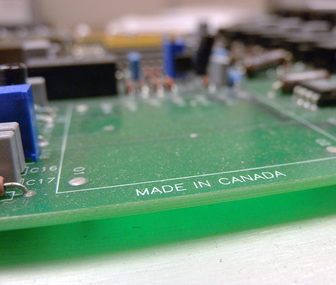 Made in Canada Circuit Board